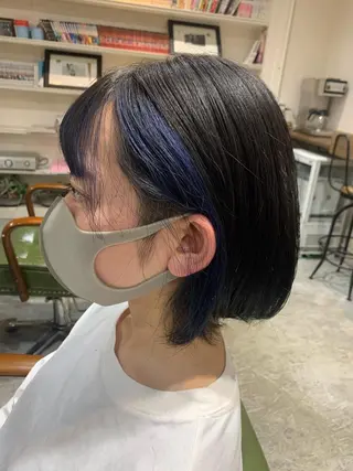 カラー 金子 廉のヘアスタイル