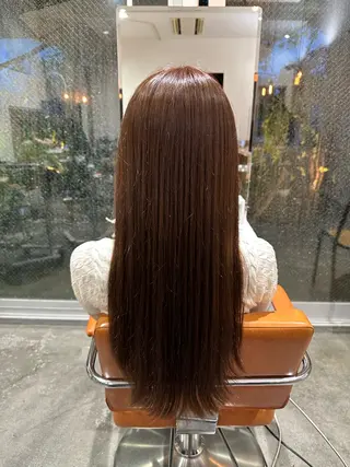 ロング カラー 森 和輝のヘアスタイル