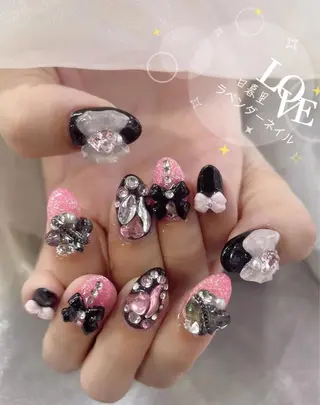 ネイル ラベンダー💖日暮里 ルル💖ネイルのネイルデザイン