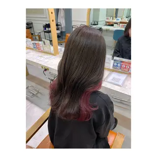 ロング カラー 長島美織 /透明感カラーのヘアスタイル