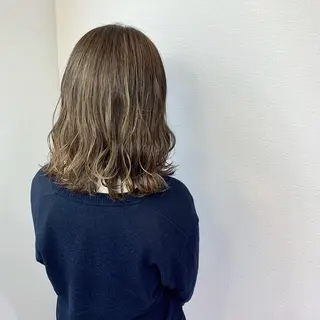 ミディアム カラー Stir Maison 大宮所属・ryuma/ボブ /透明感カラーのヘアスタイル