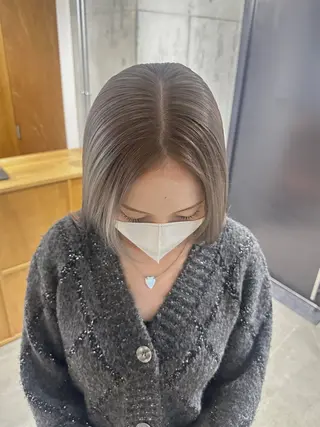 セミロング 中里 凜 /自由が丘のヘアスタイル