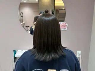 ミディアム 🧡似合わせレイヤー 艶カラーこなつ💛のヘアスタイル