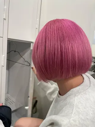 ショート カラー 💘MICOTO藤沢 髪質改善ブリーチ💘のヘアスタイル