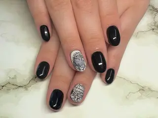 ネイル rich to 安城店 國廣のネイルデザイン