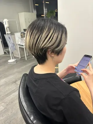 ショート 渡邊 彩花のヘアスタイル