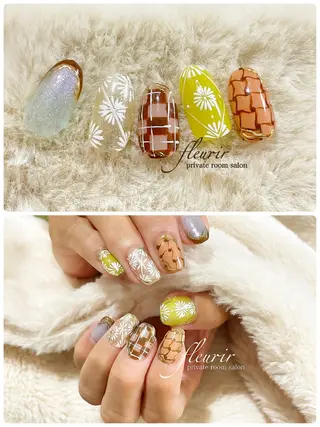 ネイル フルリール 【プライベートサロンのネイルデザイン