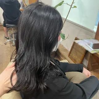 セミロング 🌼RIKA🌼レデ ィース専門💖のヘアスタイル