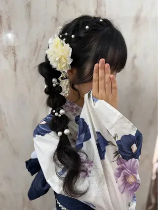 ヘアアレンジ 🍀みちか🍀 lovis💕モデルのヘアスタイル