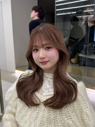 ロング カラー COA GINZA/ 相澤謙心のヘアスタイル