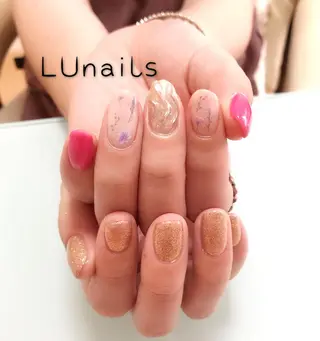 ネイル LUnails MAHOのネイルデザイン