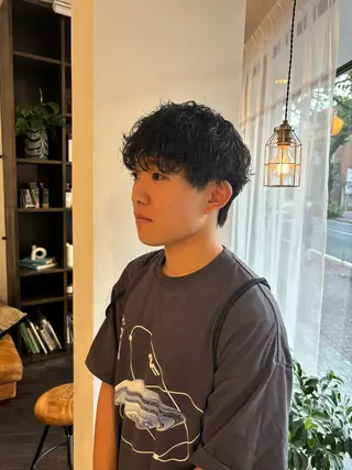 メンズ メンズパーマ/ 上原琉介のヘアスタイル