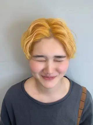 ショート カラー 🦖鶴岡香純🦖 育休中のヘアスタイル