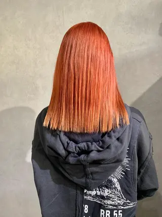 ミディアム カラー 髪質改善＊韓国ヘア＊ レイヤー＊IBUKIのヘアスタイル