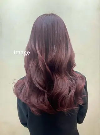 ロング カラー ヘアアレンジ 松尾 彩美華のヘアスタイル