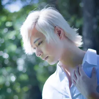 ショート カラー メンズ ✨ブリーチ支持No1 複雑履歴修正/舘岡のヘアスタイル