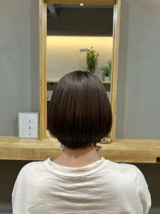 ショート 神戸ボブ✂️ ioe三宮/田 伸佳のヘアスタイル
