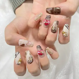 ネイル MoON...❤︎ MeGuのネイルデザイン