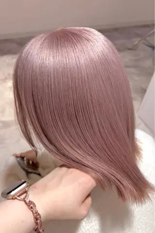 ミディアム ナナ♡レイヤーカット ♡似合わせカラーのヘアスタイル