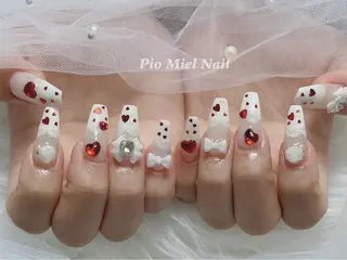 ネイル HANA 長さだしのネイルデザイン