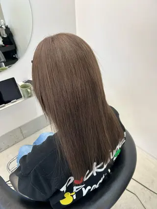 ロング カラー 🐾ハイトーンブリー チ🐾ひなたのヘアスタイル