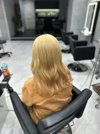 セミロング カラー CS made by SHACHU 栄所属・中村 さきのヘアスタイル