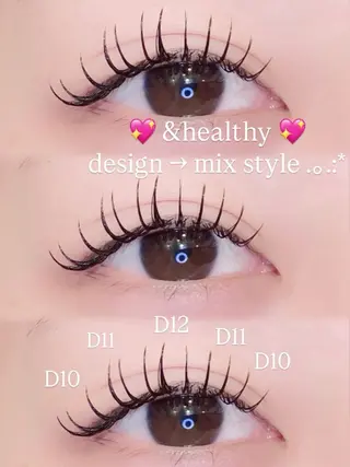 マツエク・マツパ Loco❤︎ 布施のマツエク・マツパデザイン