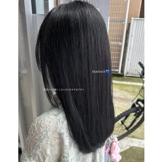 セミロング カラー 🍓イチゴ/透明感 /カラーモデル🍓のヘアスタイル