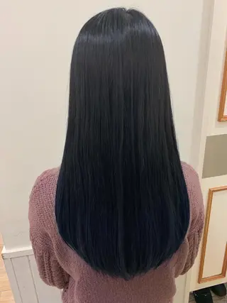 ロング カラー ぱつっとボブ/ 小野あかねのその他イメージ