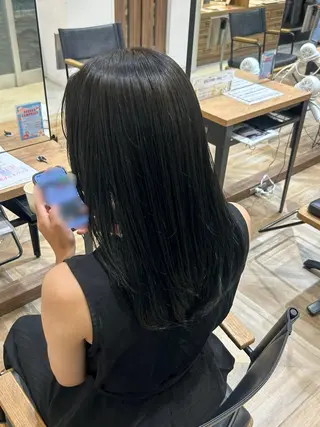 カラー 🫧ナナ_ 髪質改善_カラー🍑のヘアスタイル