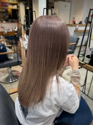 ロング カラー レイヤー/ボブ/ 艶ケアカラー/Rinのヘアスタイル