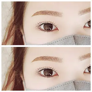 アイブロウ マツエク・マツパ eyelash  aglitter所属・aglitter🌙  _SAYURI_の眉毛・アイブロウイメージ