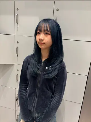 セミロング 『ハイトーン特化』✨ 音喜多優也のヘアスタイル