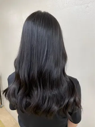 ロング ARMONY 神宮前所属・コテ巻き風パーマ 🦋そま🦋のヘアスタイル