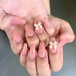 ネイル By moonネイル 🌷ワンホン/韓国風のネイルデザイン