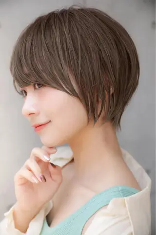 ショート カラー ショートヘア特化 似合せが得意🤩のヘアスタイル