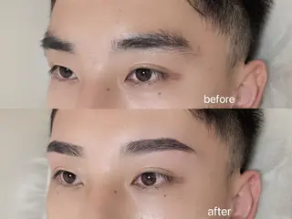 メンズ アイブロウ i plus mahoのマツエク・マツパデザイン