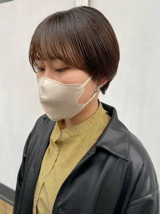 ショート W所属・小林 朋花のヘアスタイル