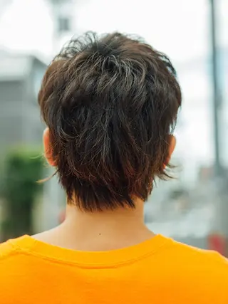 ショート カラー パーマ メンズ ルシエ吉祥寺所属・🥖牧野 純🥖のヘアスタイル