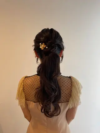 ロング ヘアアレンジ Studio taloのヘアスタイル