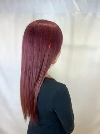 カラー 梶原 美保のヘアスタイル