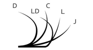 マツエク・マツパ Allee所属・Allee Chinatsuのマツエク・マツパデザイン