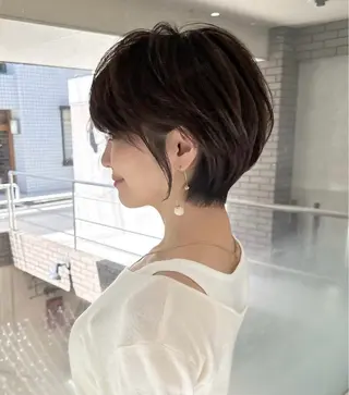 ショート nex the salon coall所属・🫧似合わせショート イシダ🫧のヘアスタイル