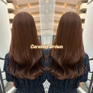 ロング カラー 🌼個性派/暖色/ヘ アセット/Mei🌼のヘアスタイル