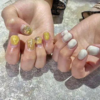 ネイル Amber21.所属・Nagahama Akariのネイルデザイン