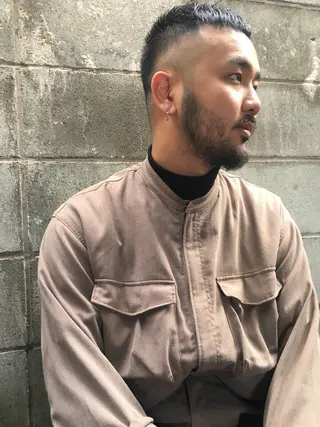 ショート カラー BRUNTJET所属・MAEDA MADOKAのヘアスタイル