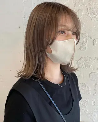 ミディアム 柔らかいcolor 🌿harukaのヘアスタイル