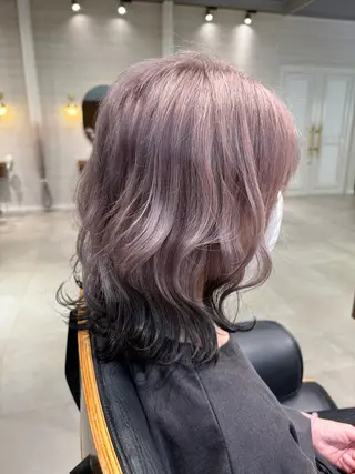 カラー FURUSHO小牧所属・長谷川 紗羅のヘアスタイル