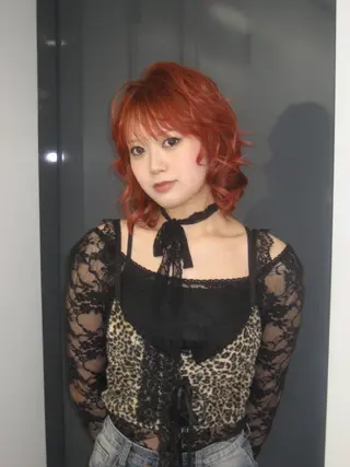 ミディアム 山口 あかりのヘアスタイル