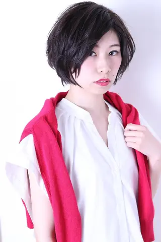 ショート カラー パーマ TV出演&受賞歴有☆ 宮本輝正のヘアスタイル